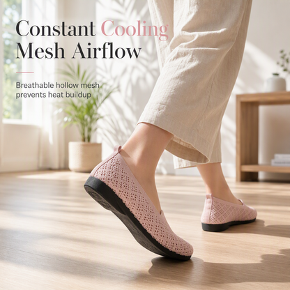 Women's Breathable Hollow Out Slip-On Shoes