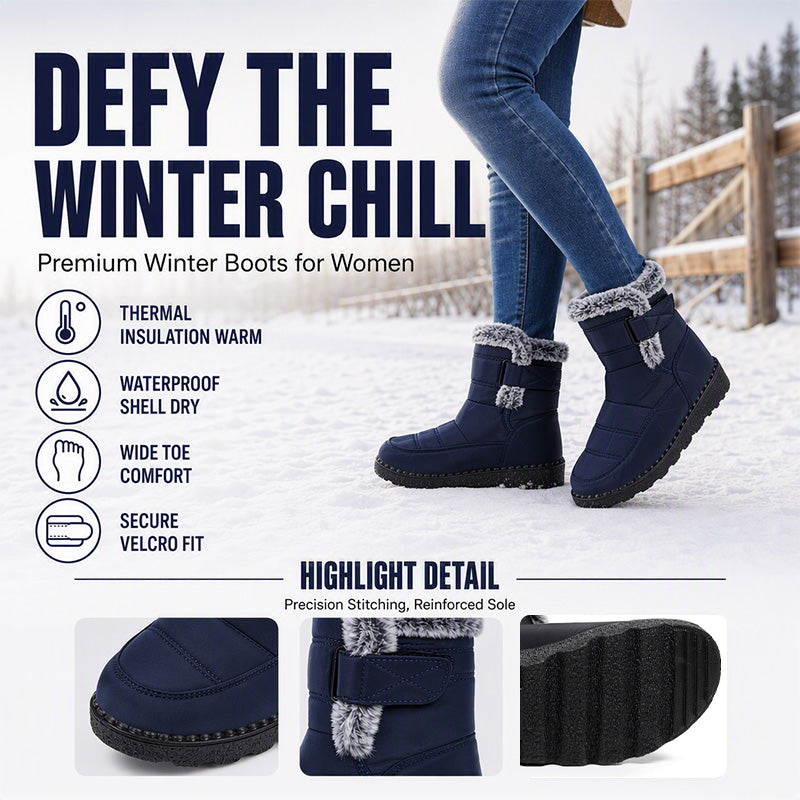 Women's Non-Slip Winter Warm Snow Boots