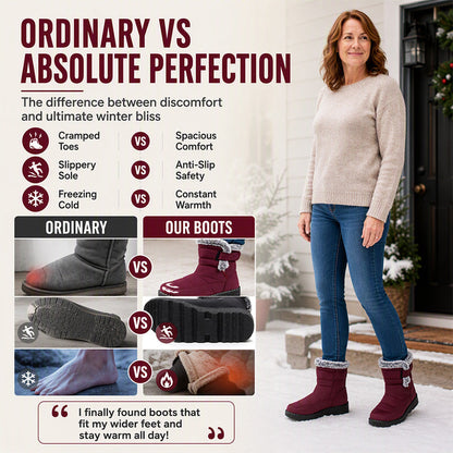 Women's Non-Slip Winter Warm Snow Boots