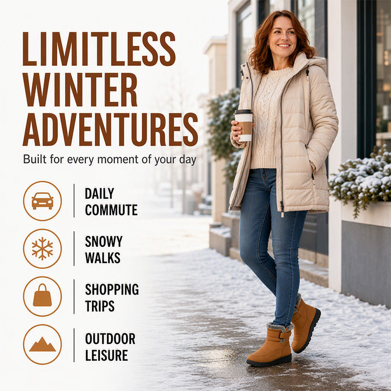 Women's Non-Slip Winter Warm Snow Boots