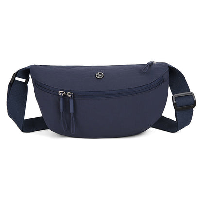 Minimalist Half Moon Crossbody Bag