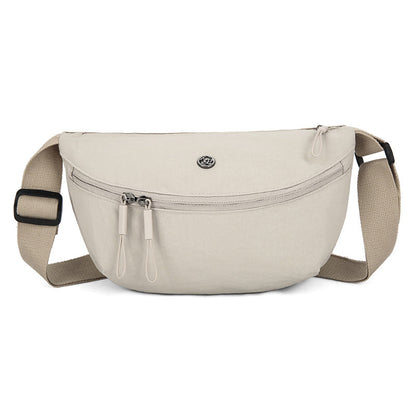 Minimalist Half Moon Crossbody Bag