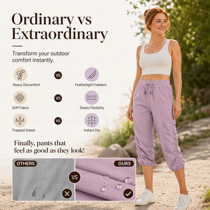 Women's Lightweight Quick-Dry Cropped Pants