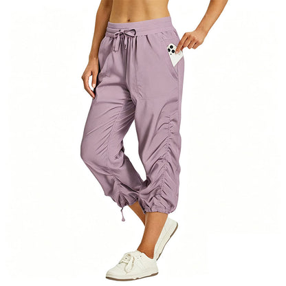 Women's Lightweight Quick-Dry Cropped Pants