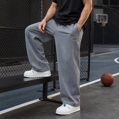 Men's Casual Drawstring Pants with Pockets