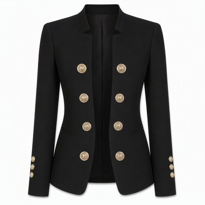Women's Stand Collar Slim Fit Blazer