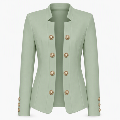 Women's Stand Collar Slim Fit Blazer