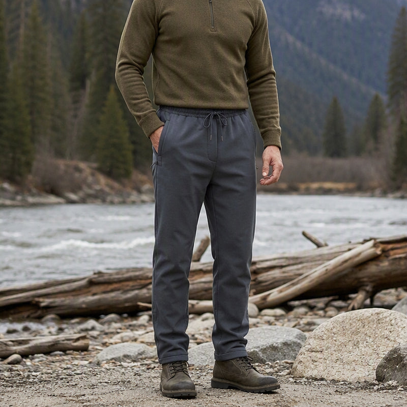 Men's Windproof Padded Thermal Pants
