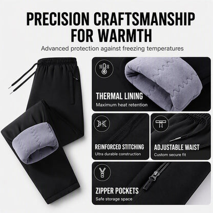 Men's Windproof Padded Thermal Pants