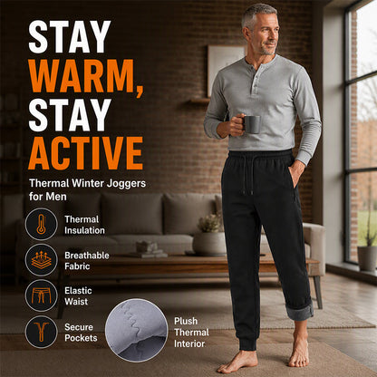 Men's Windproof Padded Thermal Pants