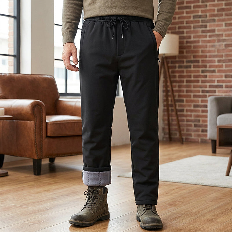 Men's Windproof Padded Thermal Pants