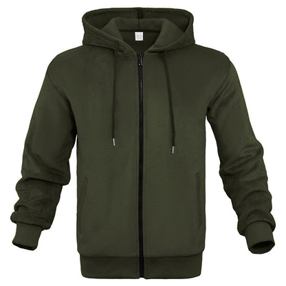 Men's Pineapple Grid Hooded Jacket
