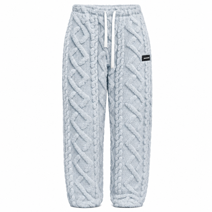 Women's Casual Warm Flannel Lined Lounge Pants