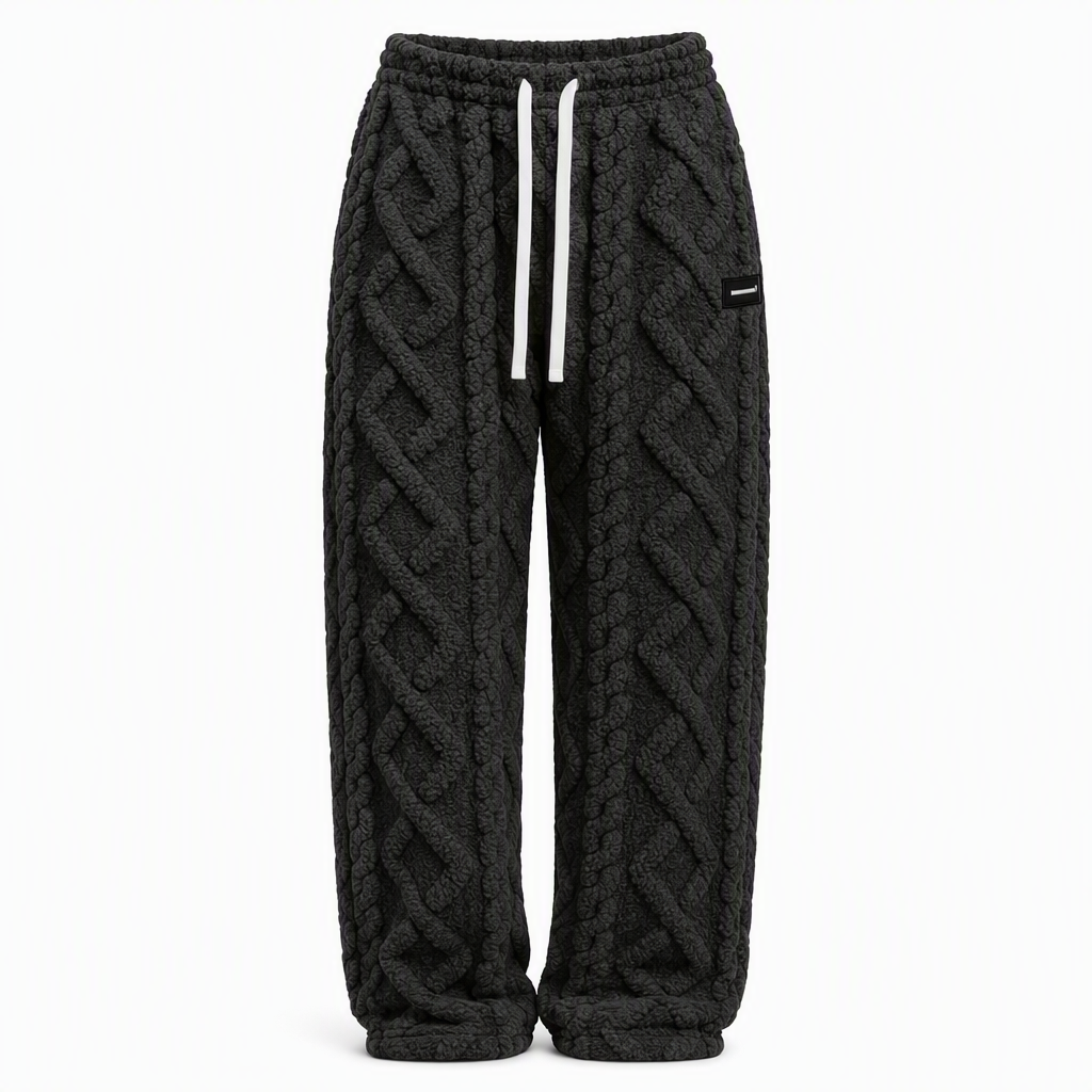 Women's Casual Warm Flannel Lined Lounge Pants