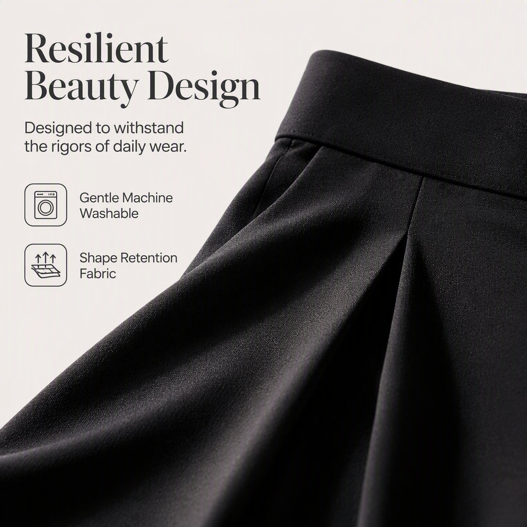 Women’s Flowy High-Waist Wide-Leg Pants