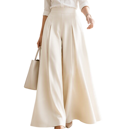 Women’s Flowy High-Waist Wide-Leg Pants