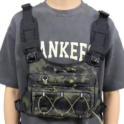 Chest Bag Hydration Ready Cycling Vest Pack for Men
