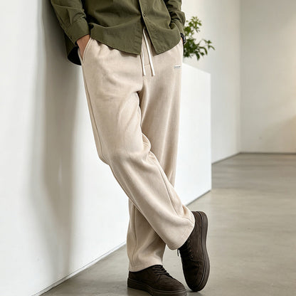 Men's Relaxed Straight Corduroy Pants