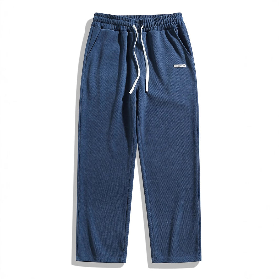 Men's Relaxed Straight Corduroy Pants