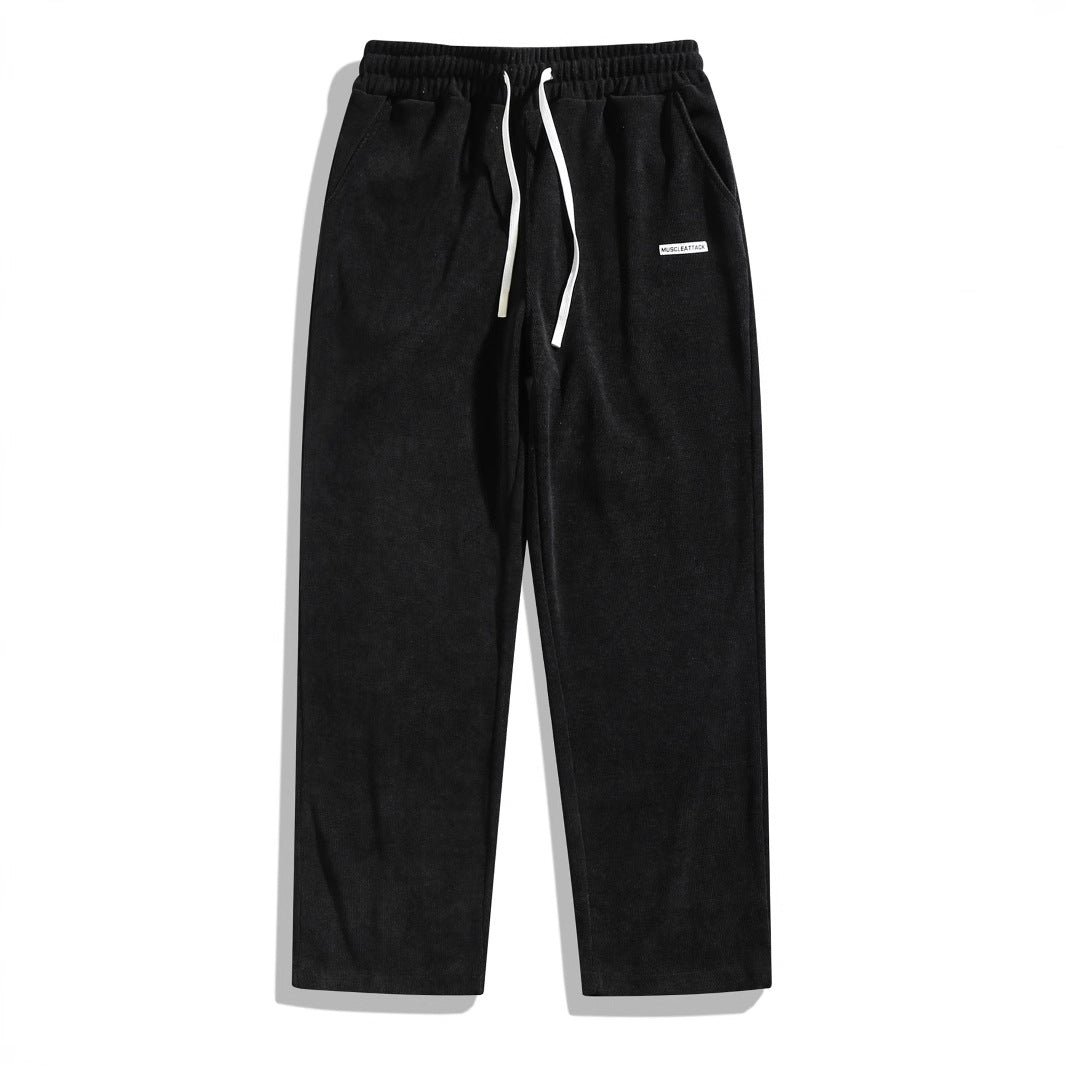 Men's Relaxed Straight Corduroy Pants