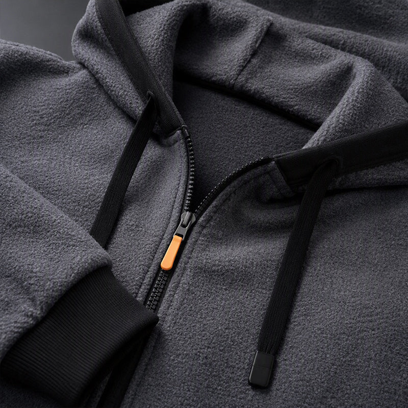 Warm Zip Hoodie Jacket