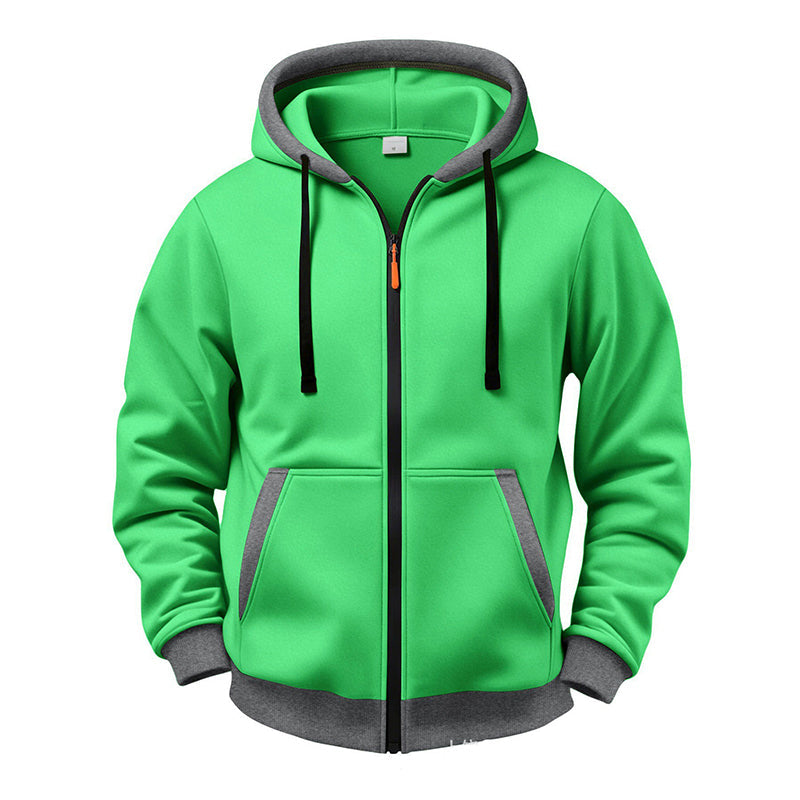 Warm Zip Hoodie Jacket