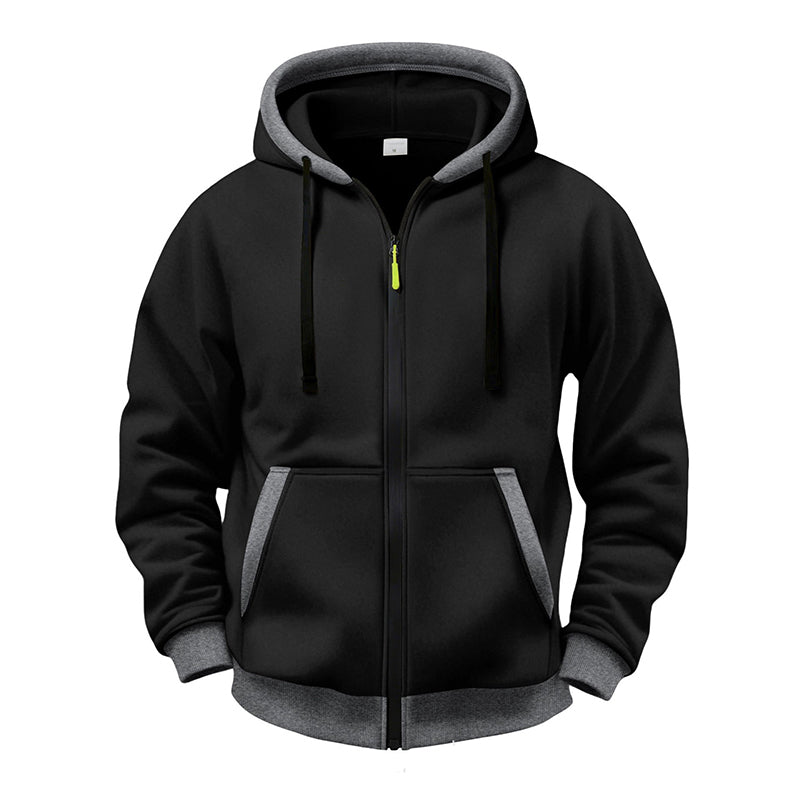 Warm Zip Hoodie Jacket