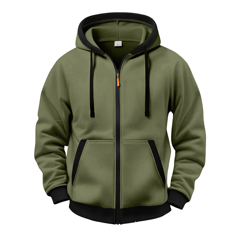 Warm Zip Hoodie Jacket