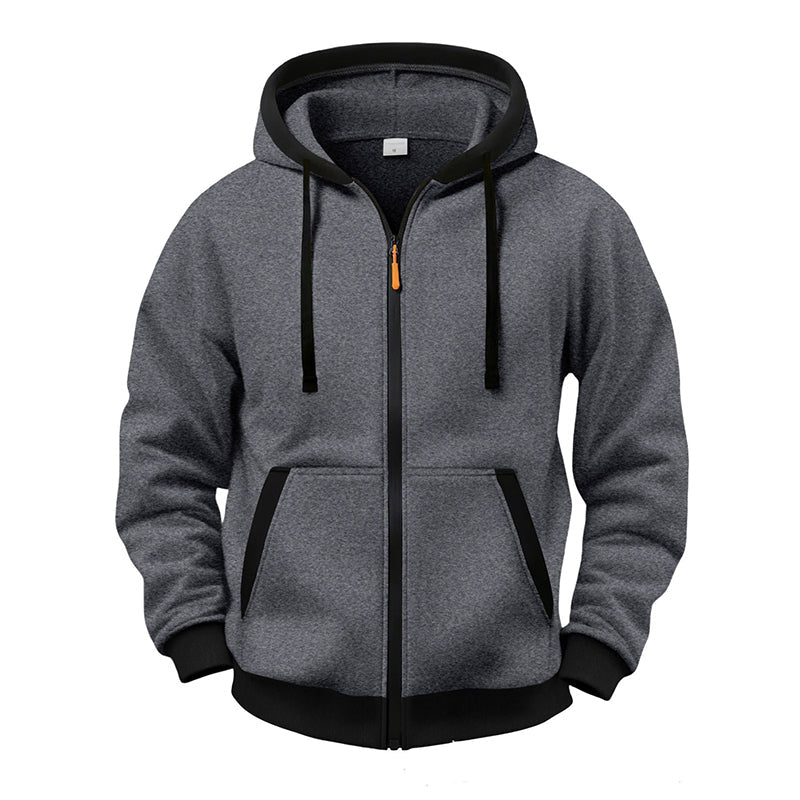 Warm Zip Hoodie Jacket