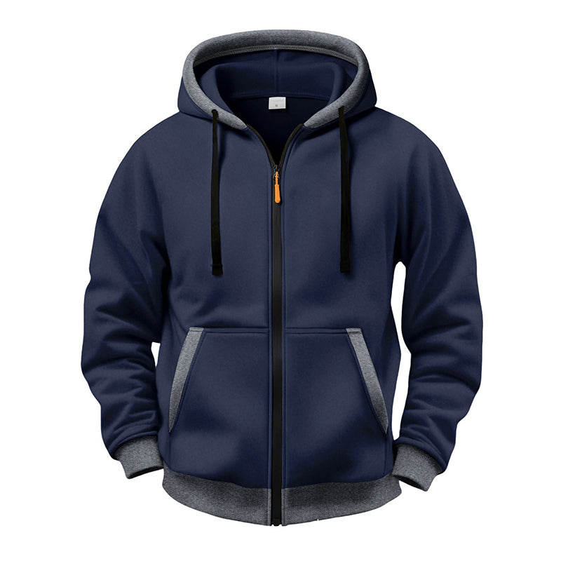 Warm Zip Hoodie Jacket