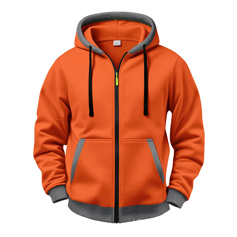 Warm Zip Hoodie Jacket
