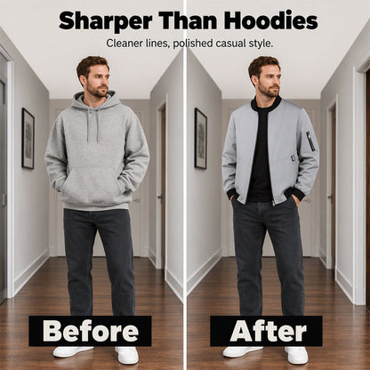 Men's Casual Lightweight Bomber Jacket