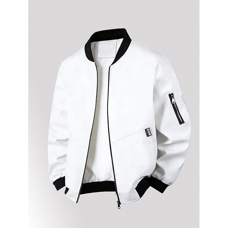 Men's Casual Lightweight Bomber Jacket