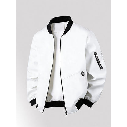 Men's Casual Lightweight Bomber Jacket