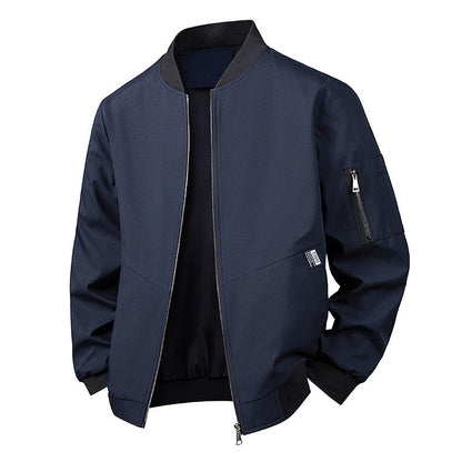 Men's Casual Lightweight Bomber Jacket