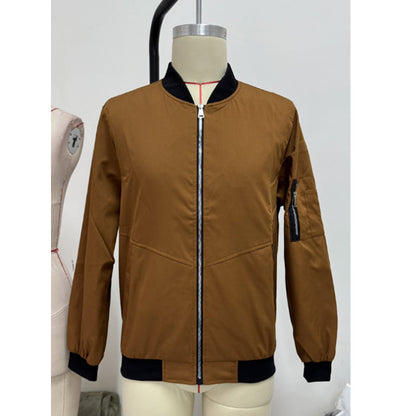Men's Casual Lightweight Bomber Jacket