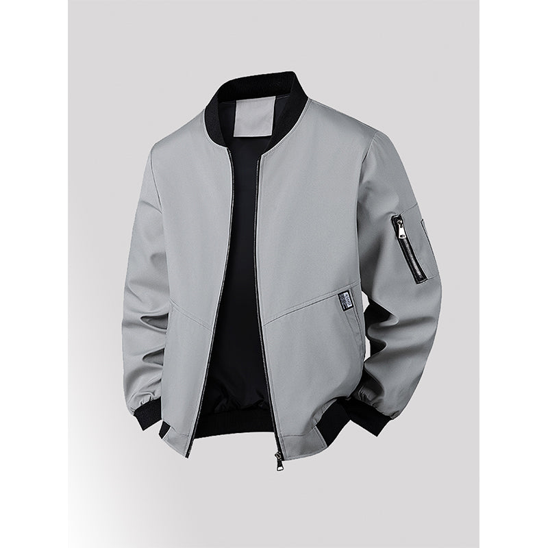 Men's Casual Lightweight Bomber Jacket