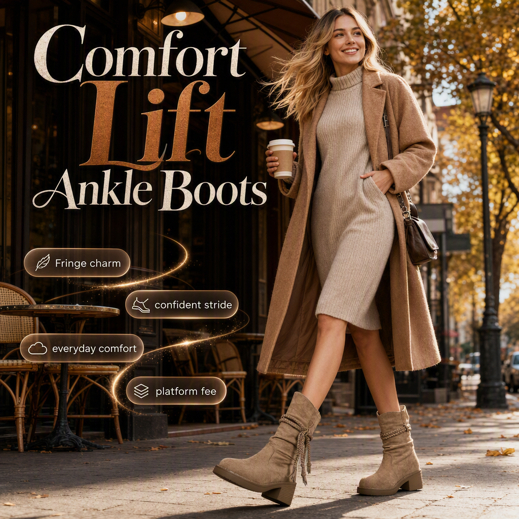 Women's Casual Slouchy Mid-Calf Boots