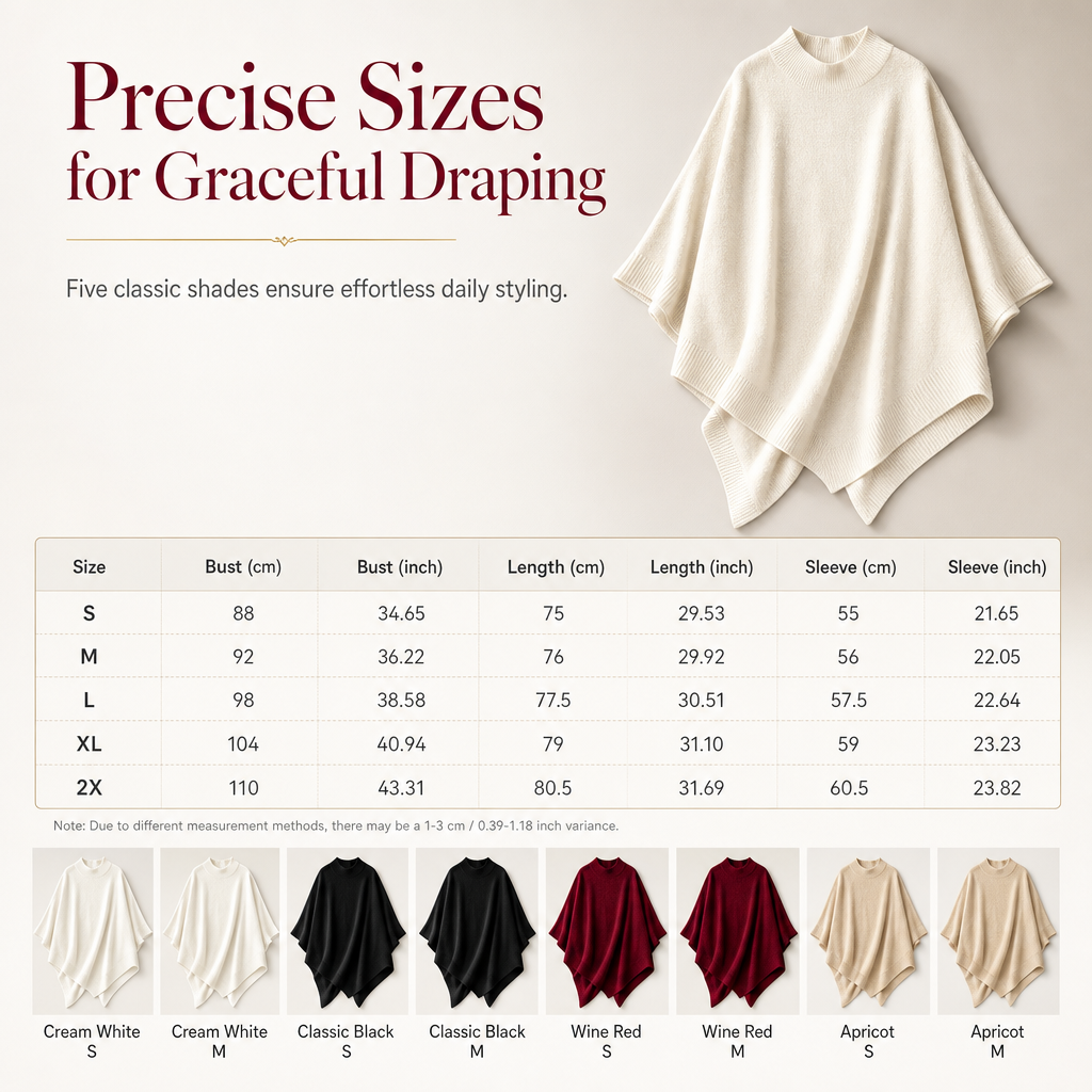 Women's Elegant Solid Color Loose Knitted Shawl