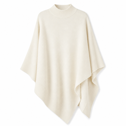 Women's Elegant Solid Color Loose Knitted Shawl