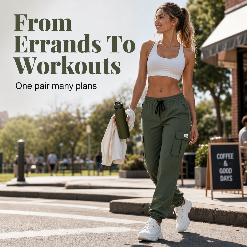 Women's Relaxed Cargo Joggers