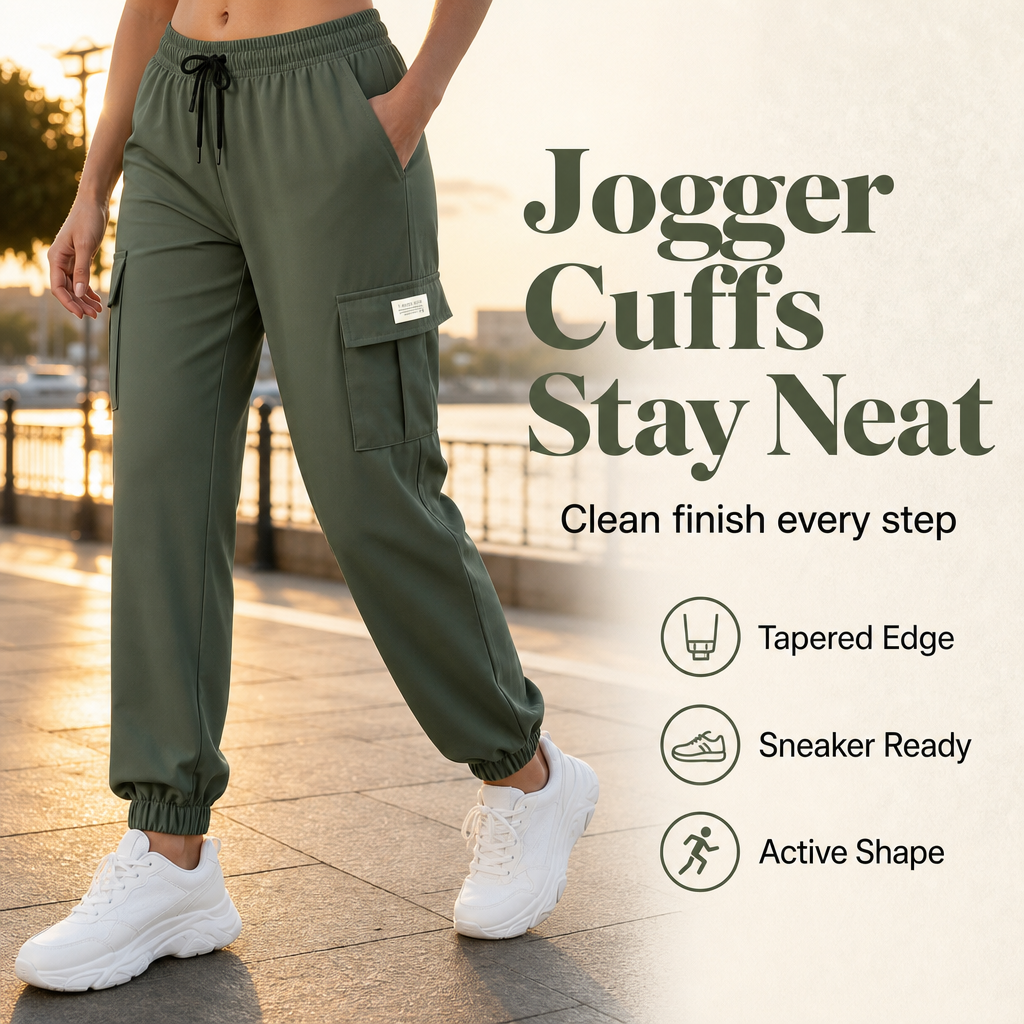 Women's Relaxed Cargo Joggers