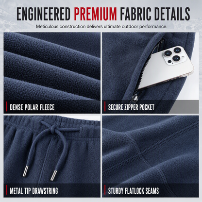 Unisex Thickened Warm Fleece Pants