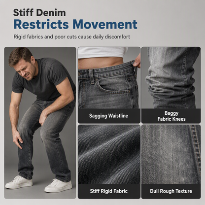 Men's Classic Straight Leg Jeans