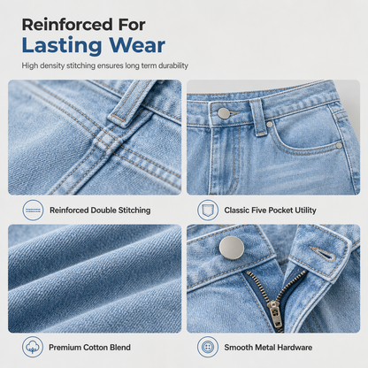 Men's Classic Straight Leg Jeans