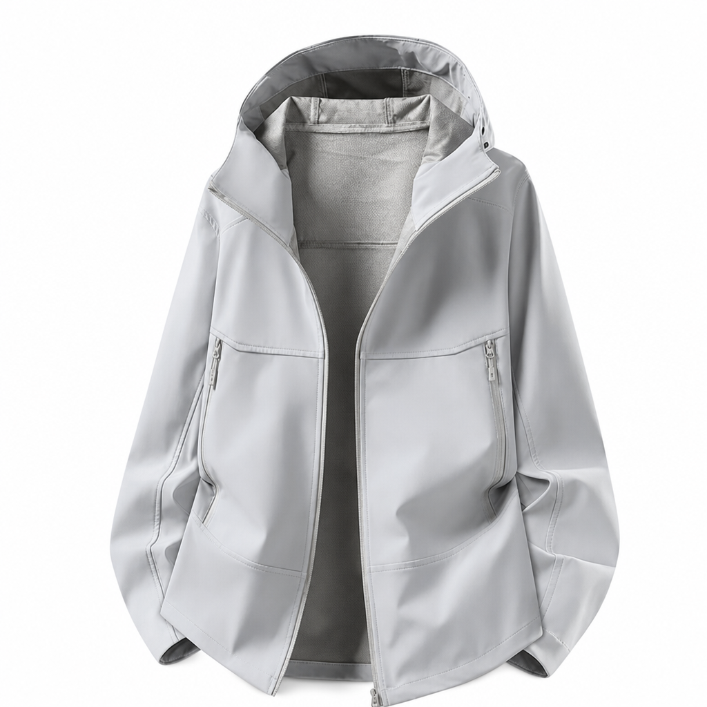 Unisex Outdoor Hooded Softshell Jacket
