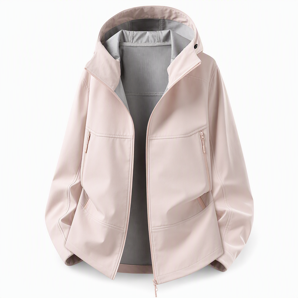 Unisex Outdoor Hooded Softshell Jacket