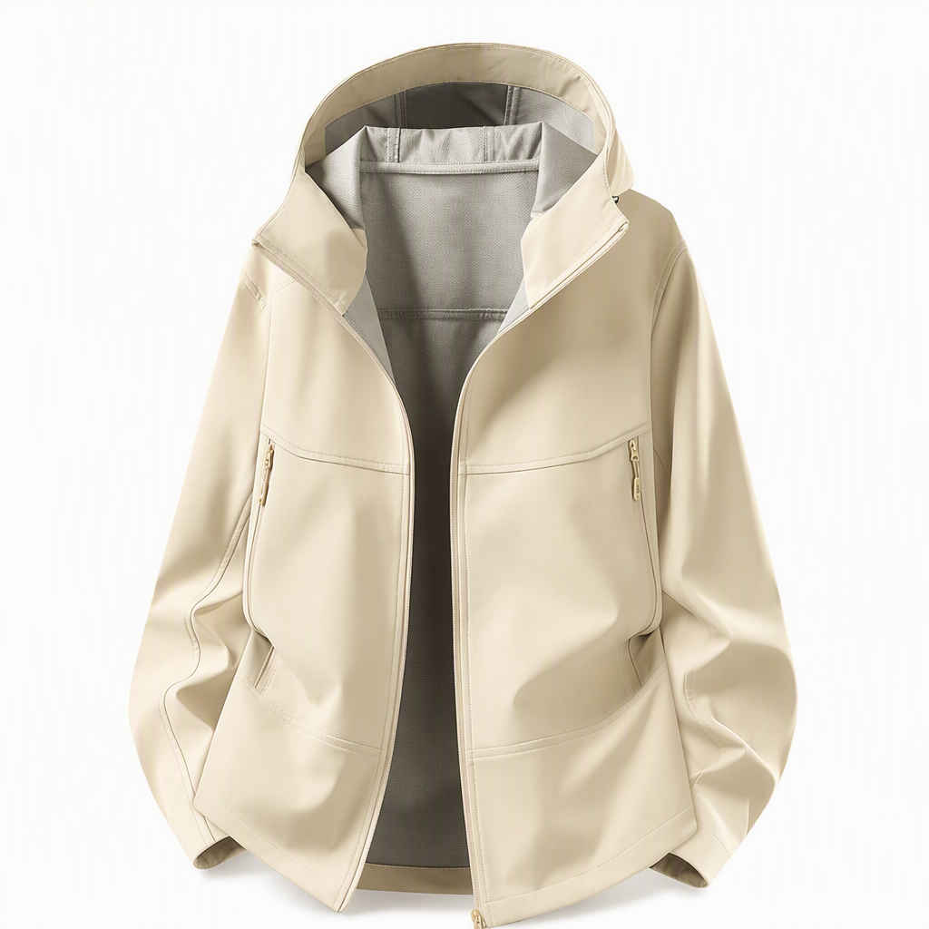 Unisex Outdoor Hooded Softshell Jacket