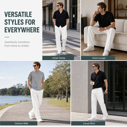 Men's Casual Loose Fit Sports Pants