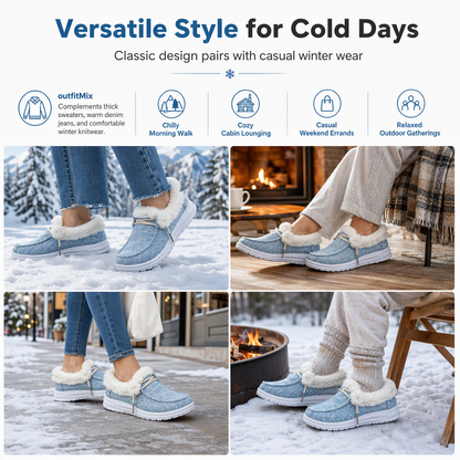 Women's Casual Slip-On Winter Shoes